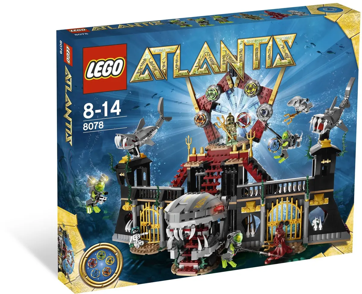 LEGO Atlantis 8078 Portal of Atlantis set, image 9