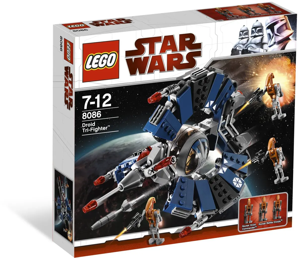 LEGO Star Wars 8086 Droid Tri-Fighter set, image 8