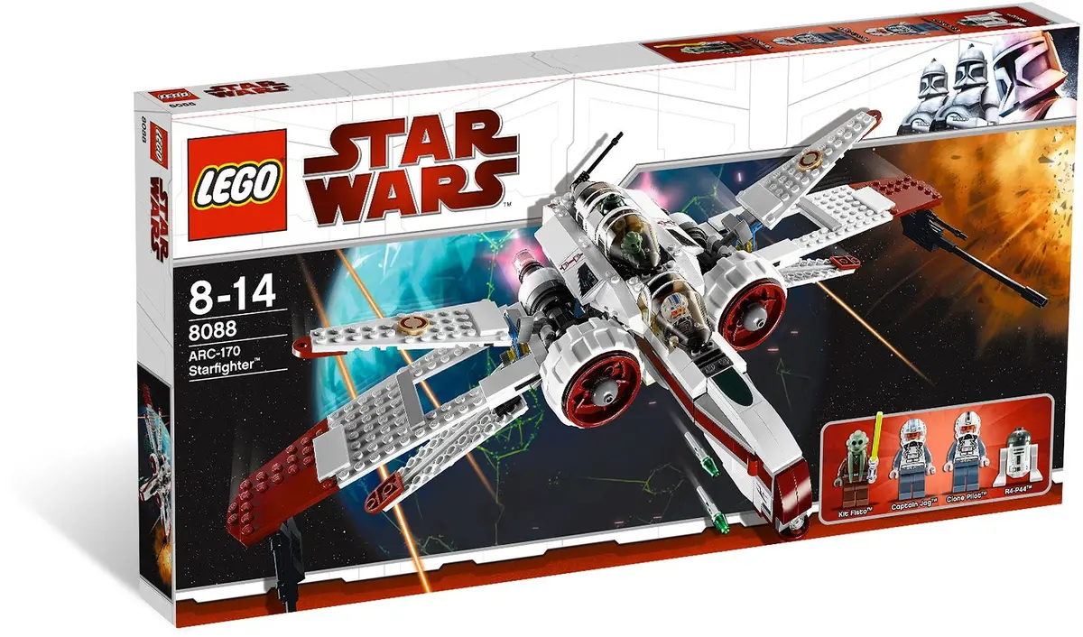 LEGO Star Wars 8088 ARC-170 Starfighter set, image 9