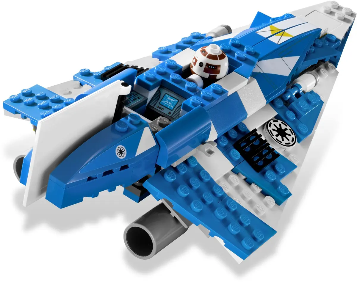 LEGO Star Wars 8093 Plo Koon's Jedi Starfighter set, image 9