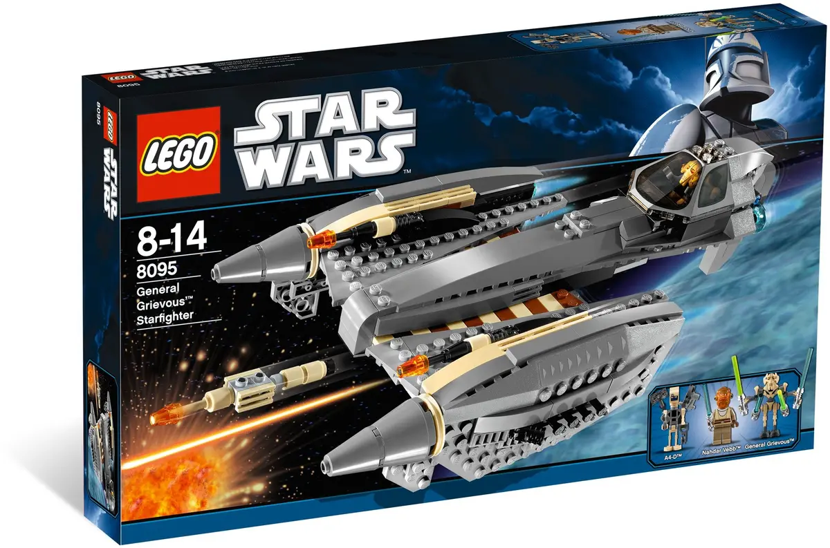 LEGO Star Wars 8095 General Grievous' Starfighter set, image 10