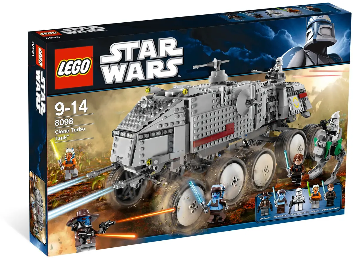 LEGO Star Wars 8098 Clone Turbo Tank set, image 10