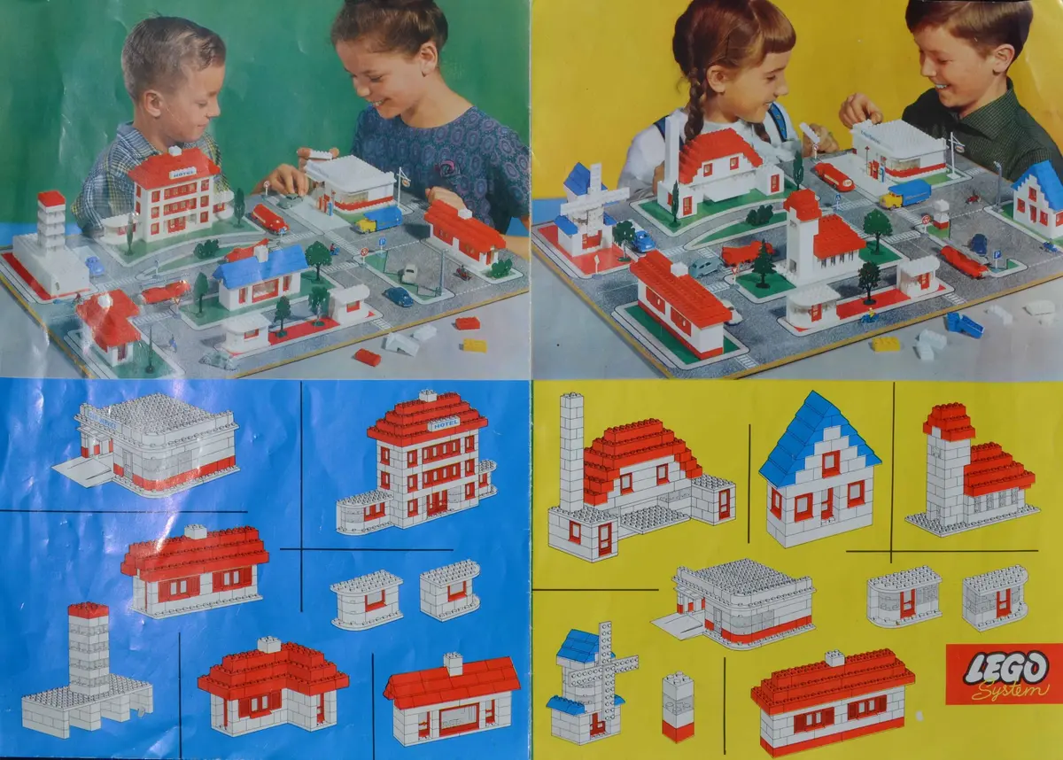 LEGO System 810 Town Plan - Continental European set, image 3