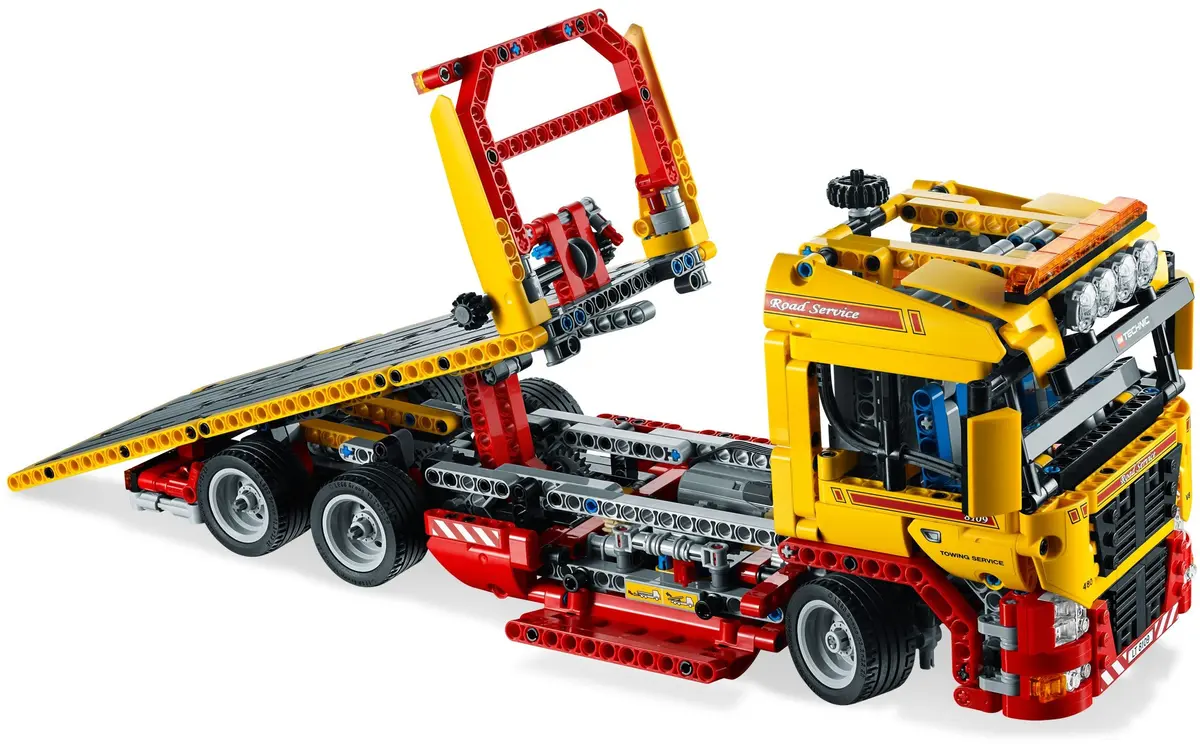 LEGO Technic 8109 Flatbed Truck set, image 12