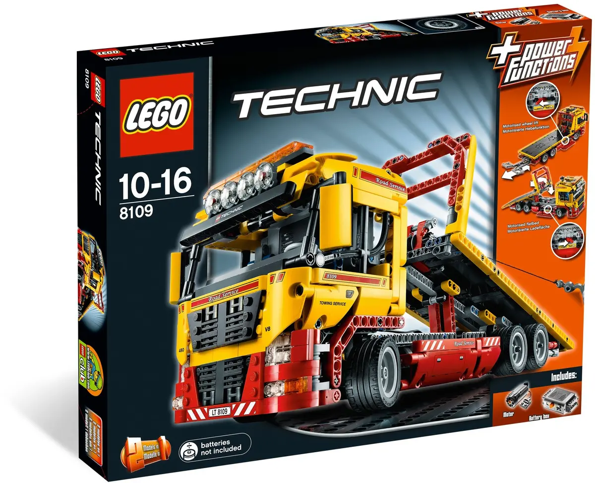 LEGO Technic 8109 Flatbed Truck set, image 11