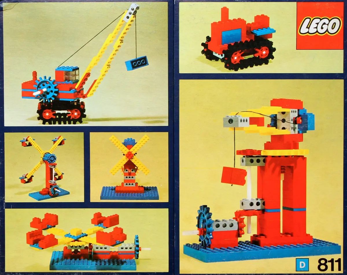LEGO Universal Building Set 811 Gear set set