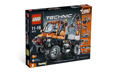 LEGO Technic 8110 Mercedes-Benz Unimog U 400 set, image 4