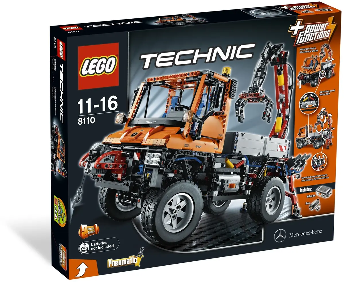 LEGO Technic 8110 Mercedes-Benz Unimog U 400 set, image 11