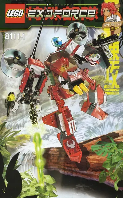 LEGO Exo-Force 8111 River Dragon set