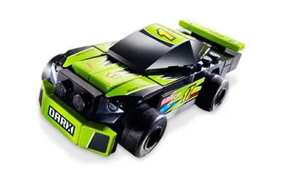 LEGO Racers 8119 Thunder Racer set, image 2