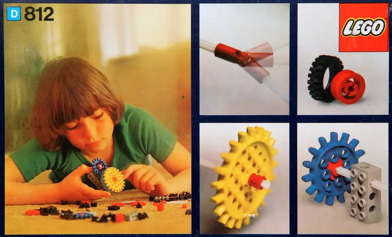 LEGO Universal Building Set 812 Gear Set set