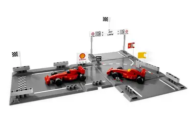 LEGO Racers 8123 Ferrari F1 Racers set, image 6