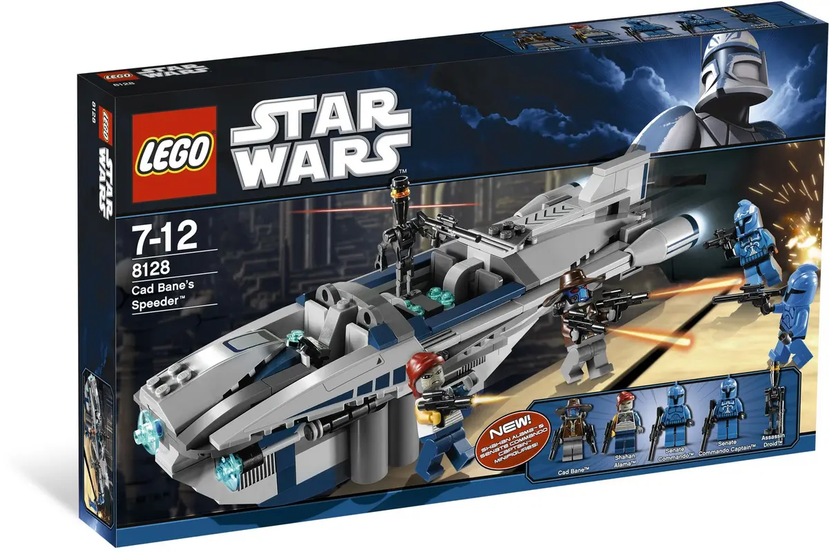 LEGO Star Wars 8128 Cad Bane's Speeder set, image 8