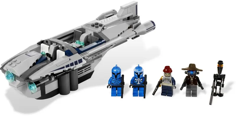 LEGO Star Wars 8128 Cad Bane's Speeder set