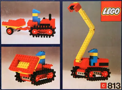 LEGO Universal Building Set 813 Tractor set