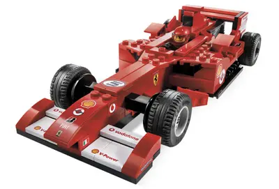 LEGO Racers 8142 Ferrari 248 F1 1:24 set, image 2