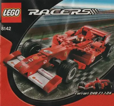 LEGO Racers 8142 Ferrari 248 F1 1:24 set