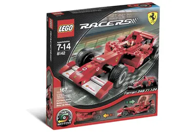 LEGO Racers 8142 Ferrari 248 F1 1:24 set, image 3