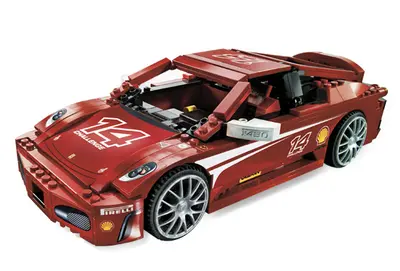 LEGO Racers 8143 Ferrari F430 Challenge 1:17 set, image 4