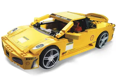 LEGO Racers 8143 Ferrari F430 Challenge 1:17 set, image 2
