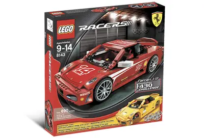 LEGO Racers 8143 Ferrari F430 Challenge 1:17 set, image 3
