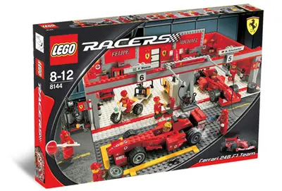 LEGO Racers 8144 Ferrari 248 F1 Team (Michael Schumacher Edition) set, image 3