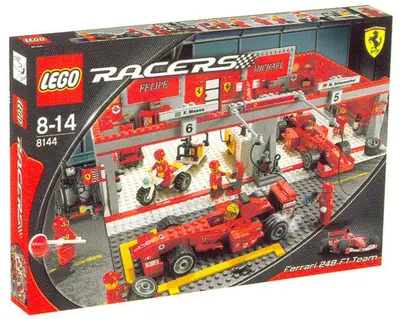LEGO Racers 8144 Ferrari 248 F1 Team (Michael Schumacher Edition) set