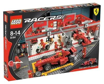 LEGO Racers 8144 Ferrari F1 Team (Kimi Räikkönen Edition) set