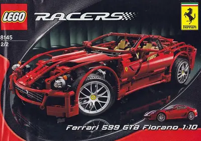 LEGO Racers 8145 Ferrari 599 GTB Fiorano 1:10 set