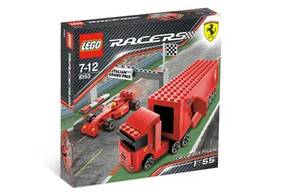 LEGO Racers 8153 Ferrari F1 Truck set, image 3