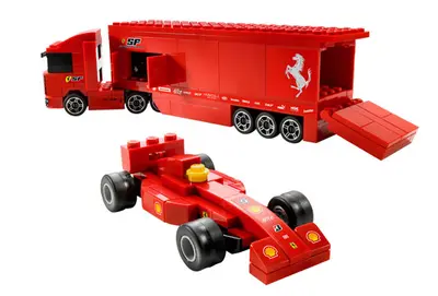 LEGO Racers 8153 Ferrari F1 Truck set, image 2