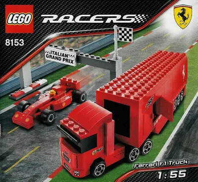 LEGO Racers 8153 Ferrari F1 Truck set