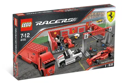 LEGO Racers 8155 Ferrari F1 Pit set, image 3