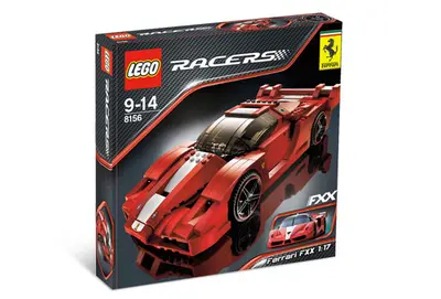 LEGO Racers 8156 Ferrari FXX 1:17 set, image 4