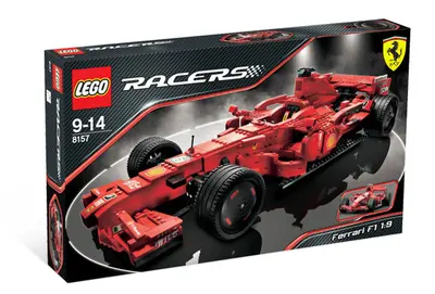 LEGO Racers 8157 Ferrari F1 1:9 set, image 4