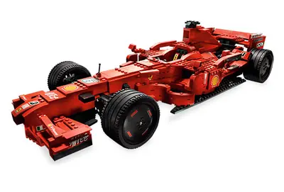 LEGO Racers 8157 Ferrari F1 1:9 set, image 3