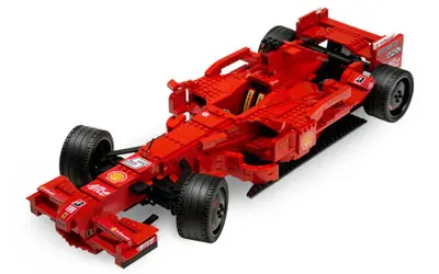 LEGO Racers 8157 Ferrari F1 1:9 set, image 2