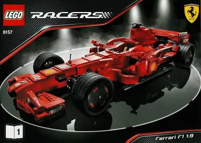 LEGO Racers 8157 Ferrari F1 1:9 set