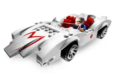 LEGO Speed Racer 8158 Speed Racer & Snake Oiler set, image 4