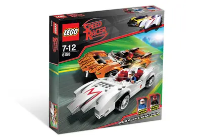 LEGO Speed Racer 8158 Speed Racer & Snake Oiler set, image 3