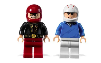 LEGO Speed Racer 8158 Speed Racer & Snake Oiler set, image 6