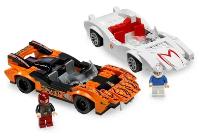 LEGO Speed Racer 8158 Speed Racer & Snake Oiler set, image 2