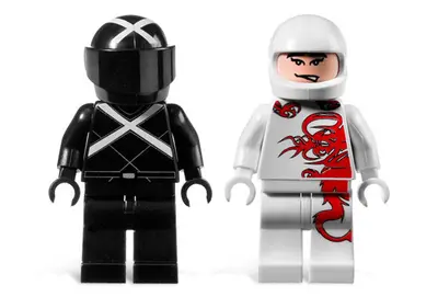LEGO Speed Racer 8159 Racer X & Taejo Togokhan set, image 6