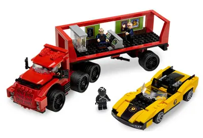 LEGO Speed Racer 8160 Cruncher Block & Racer X set, image 2