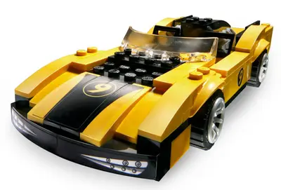 LEGO Speed Racer 8160 Cruncher Block & Racer X set, image 4