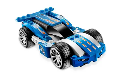 LEGO Racers 8163 Blue Sprinter set, image 5