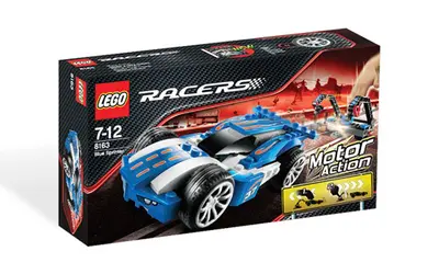 LEGO Racers 8163 Blue Sprinter set, image 4