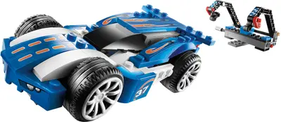 LEGO Racers 8163 Blue Sprinter set