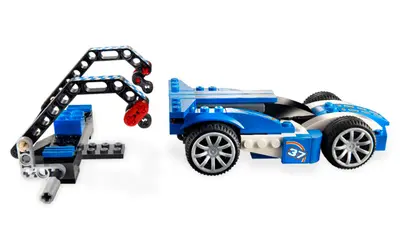 LEGO Racers 8163 Blue Sprinter set, image 6