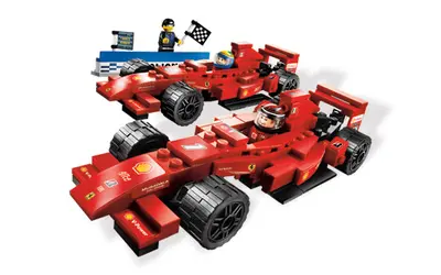 LEGO Racers 8168 Ferrari Victory set, image 2